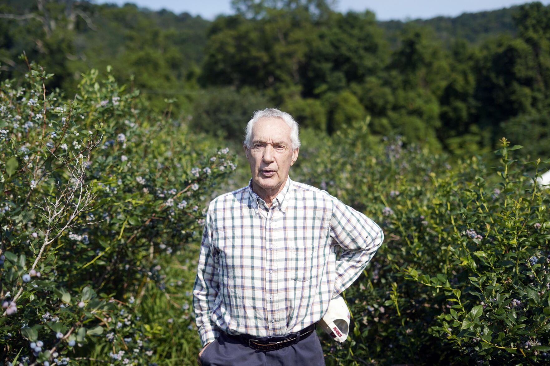 David Jurczak, owner of Lakeview Orchard in Cheshire